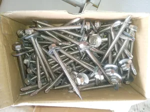 Stainless Steel Drilling Roofing Screw(M6x3")
