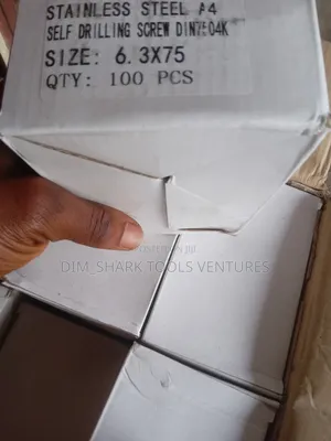Stainless Steel Drilling Roofing Screw(M6x3")