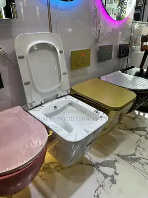 England Colorful Wall Hung / Hang WC With Bidet Washer