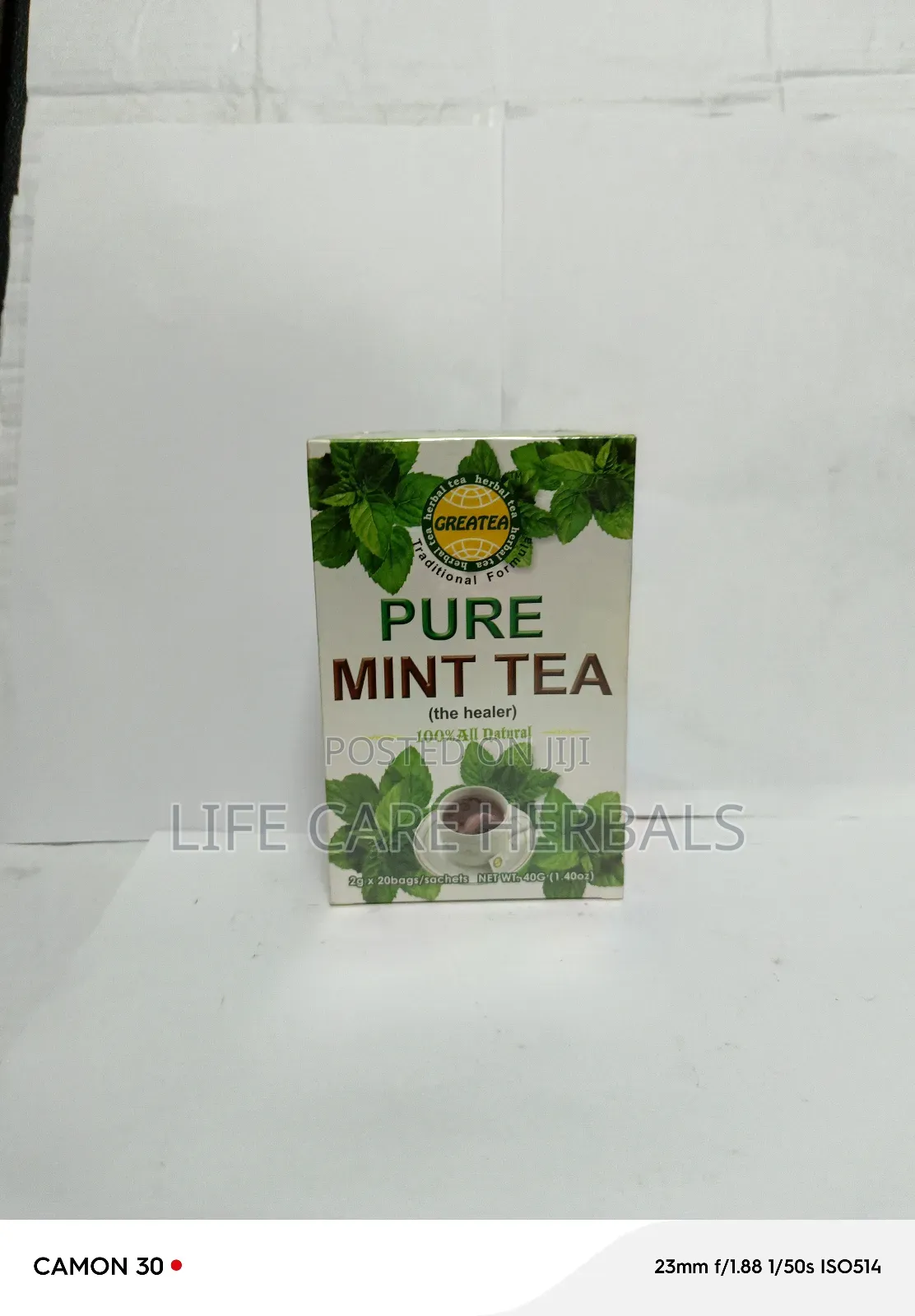 Pure Mint Herbal Tea Great