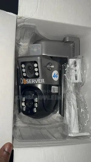Observer Dual Lens Solar CCTV Camera V380 Pro App