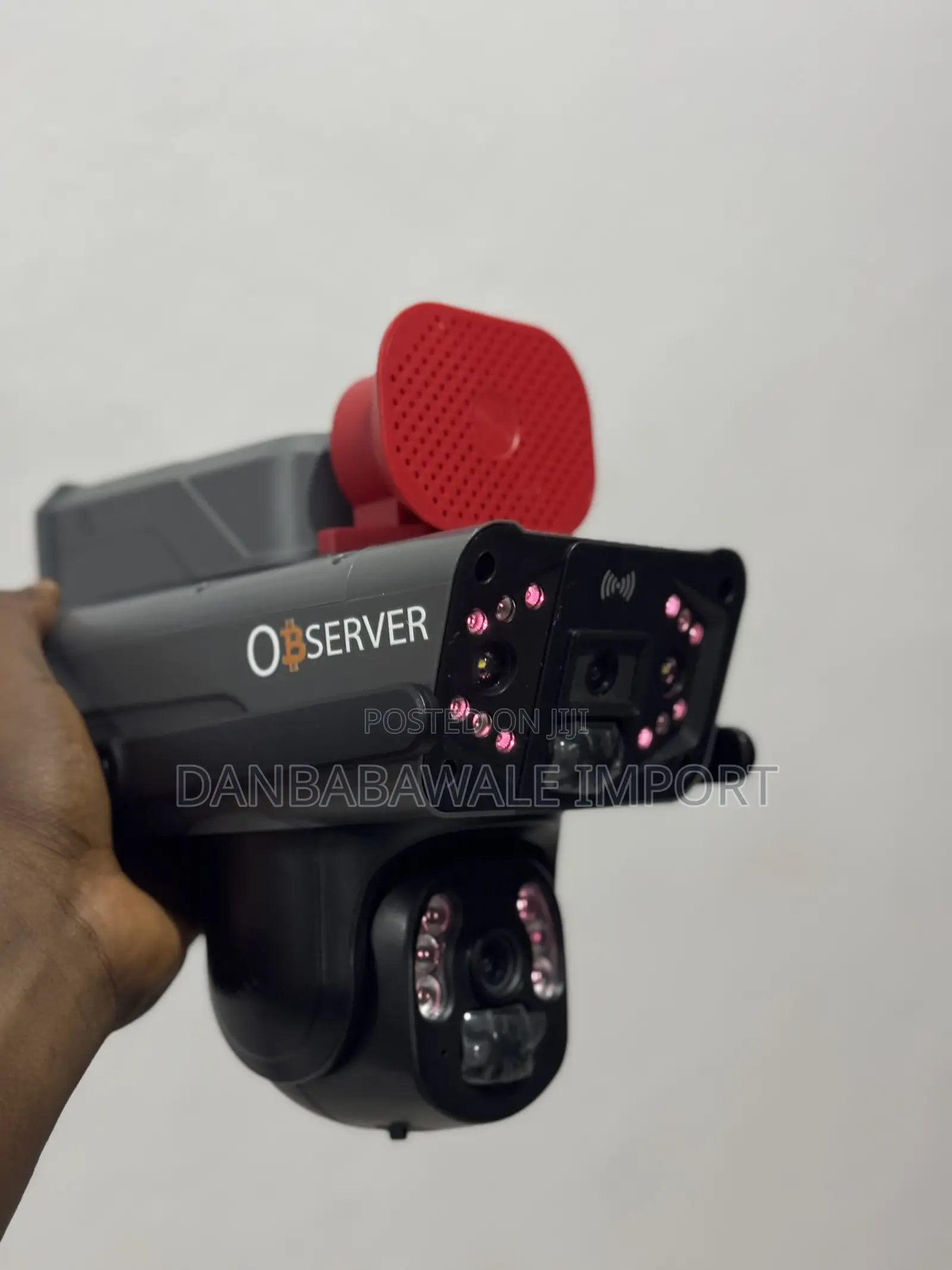Observer Triple Lens Dual Lens Solar Cctv Camera.