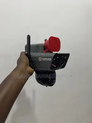 Observer Triple Lens Dual Lens Solar Cctv Camera.