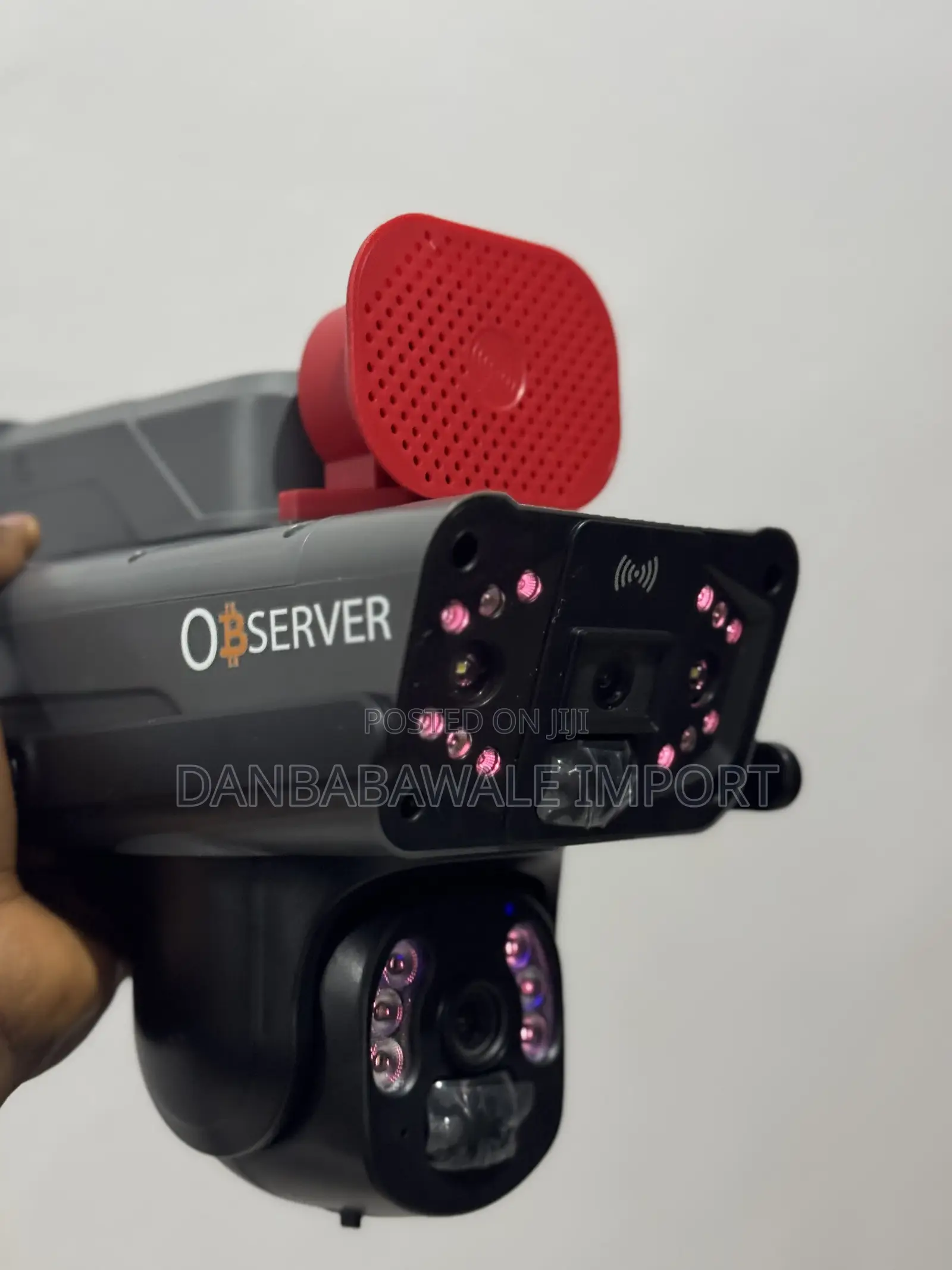 Observer Triple Lens Dual Lens Solar Cctv Camera.