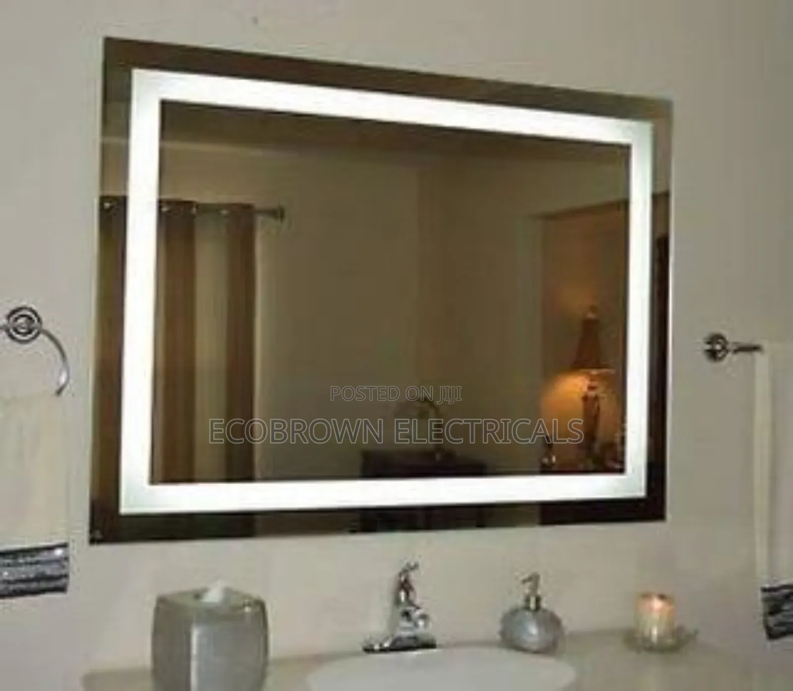 Mirror With Light for Home Use