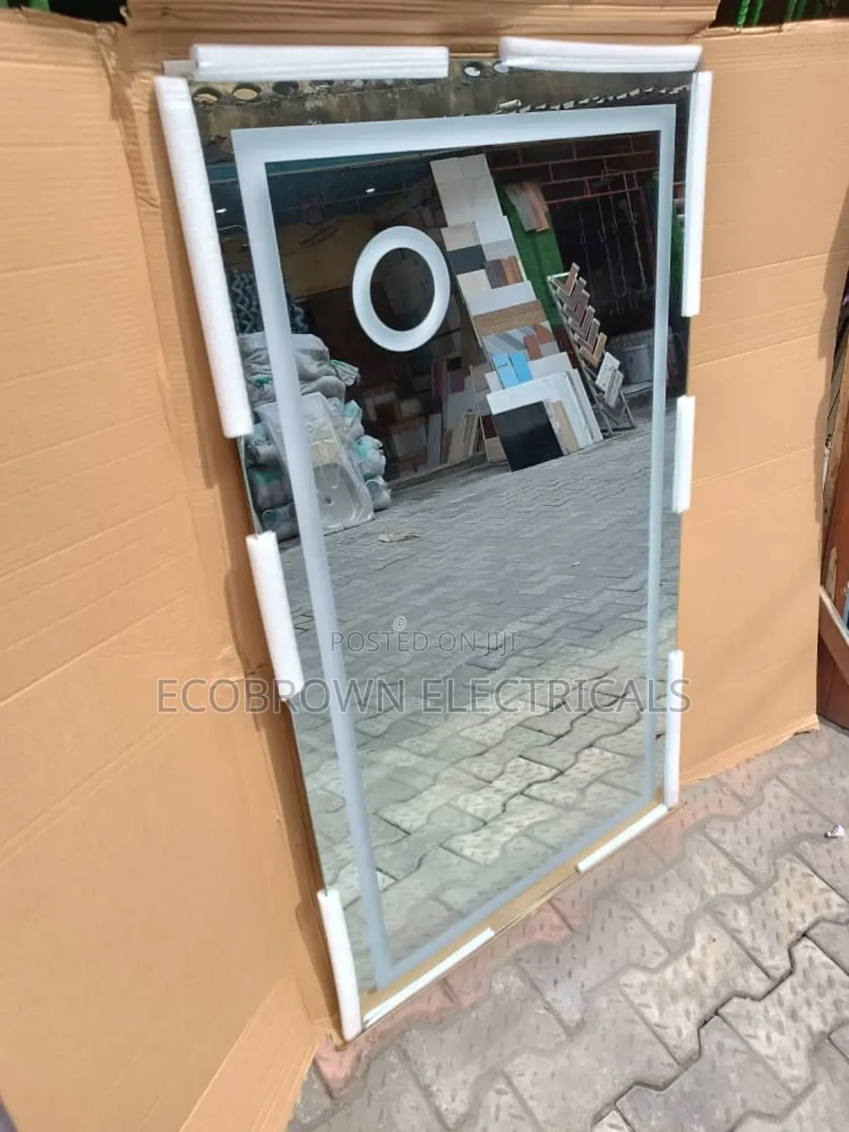 Mirror With Light for Home Use