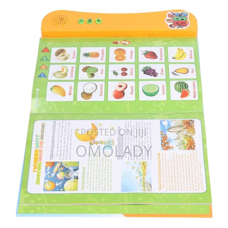 Kids E-Book Multifunction Learning for Children Learning
