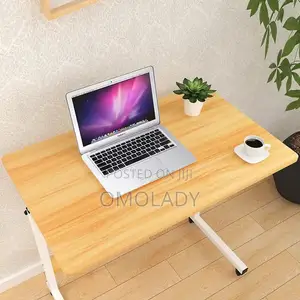 Adjustable Laptop Table With Wheel