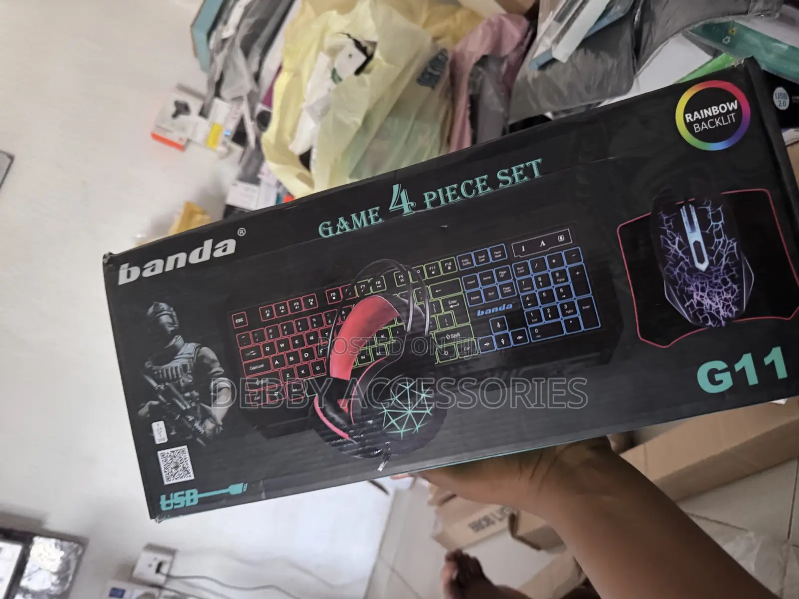 G 11 Gaming Keyboard With Light