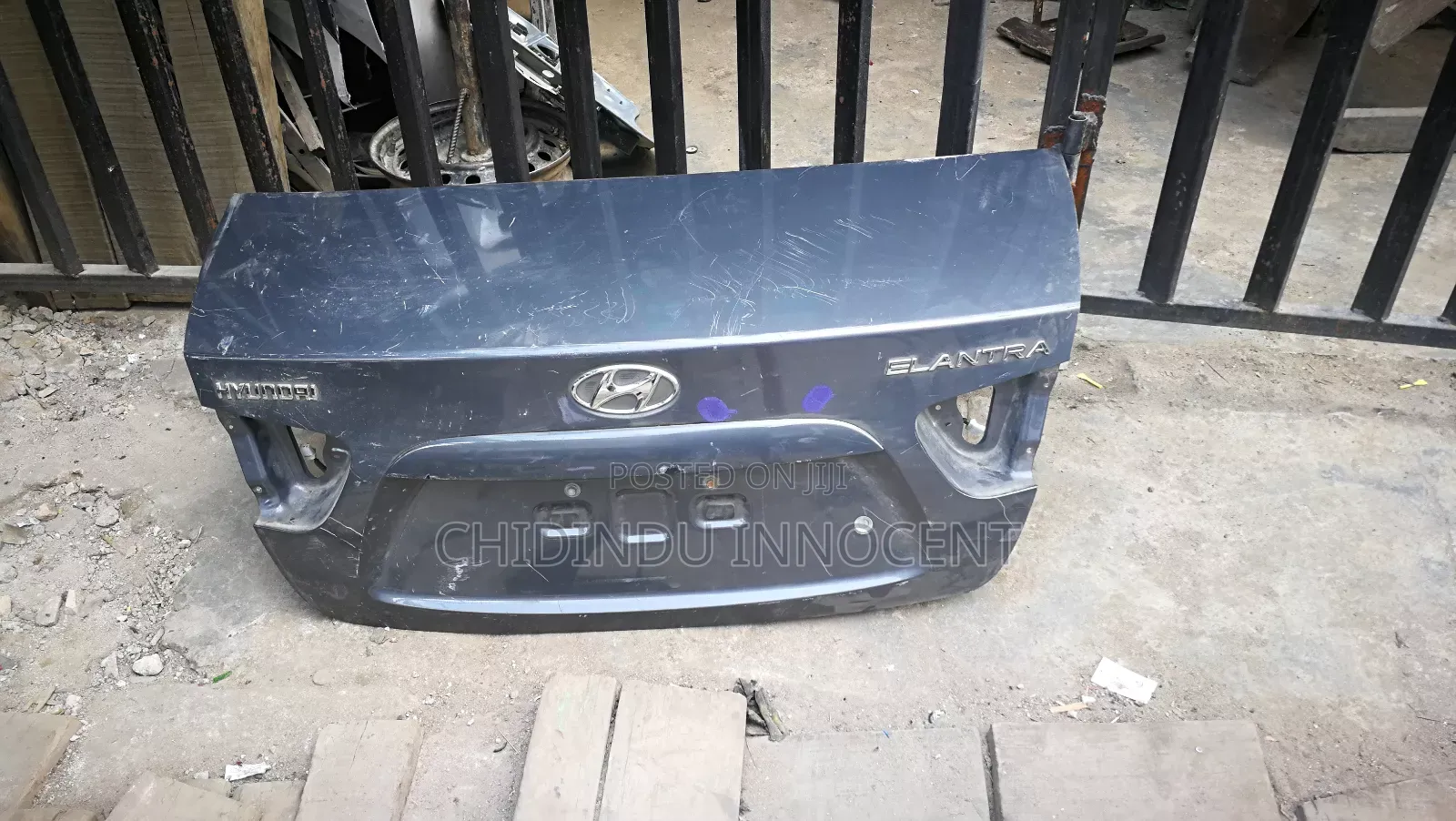 Empty Boot Hyundai Elantra 2008