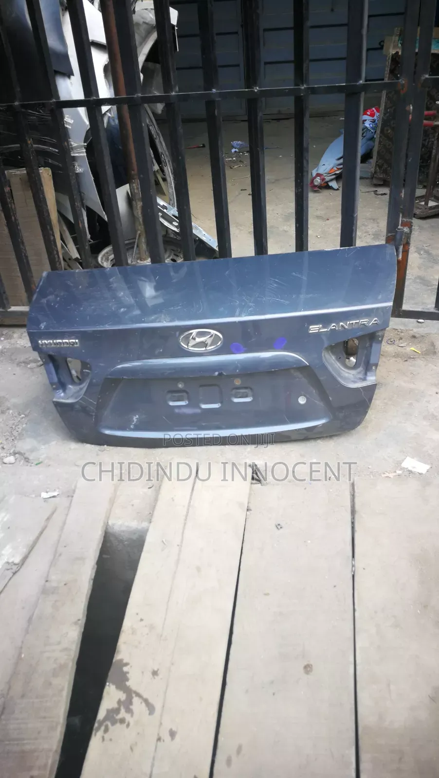 Empty Boot Hyundai Elantra 2008