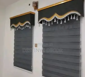 Window Blinds With Luxury Headboard Cover