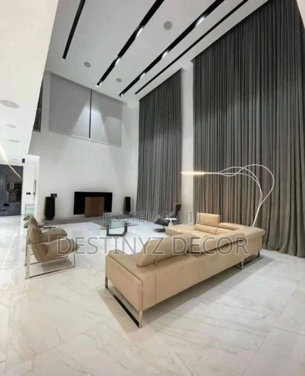 Grey Luxury Curtains