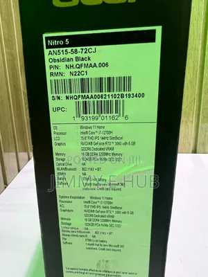 New Laptop Acer Nitro 5 16GB Intel Core I7 SSD 1T