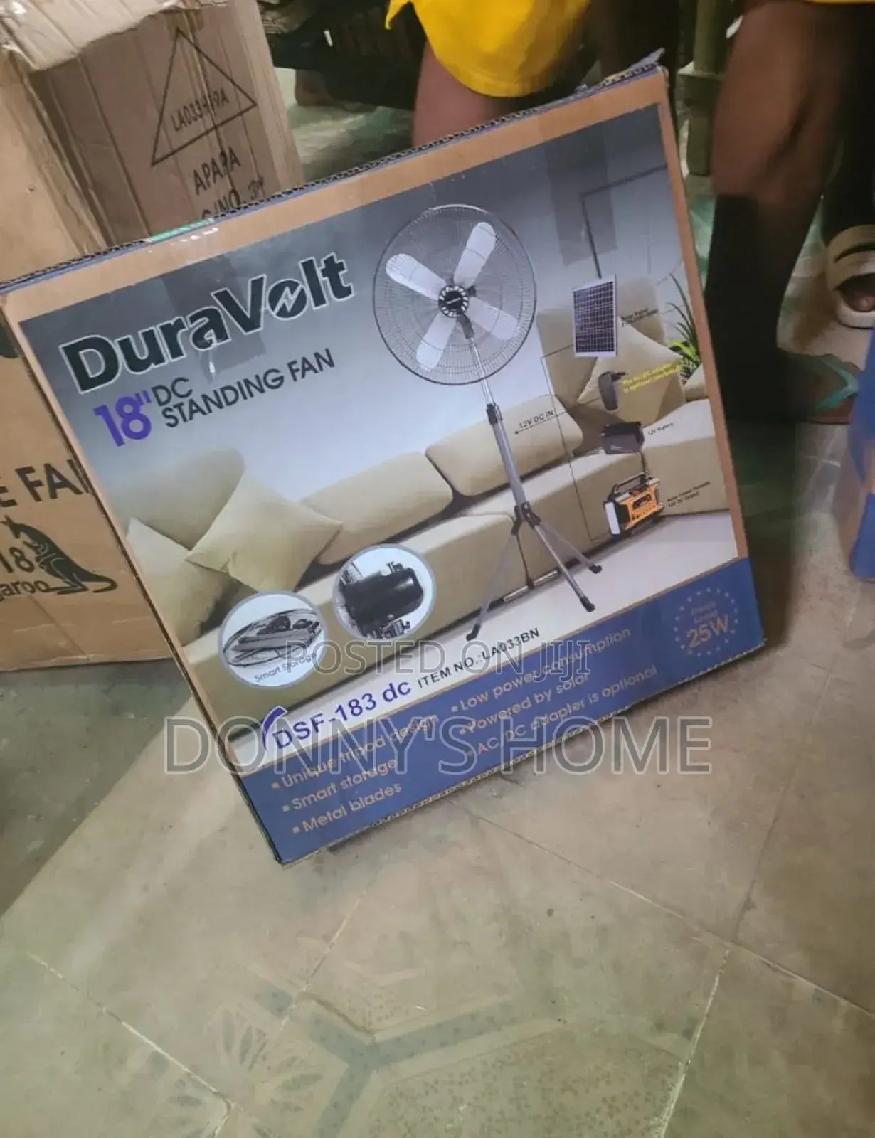 Duravolt 18" DC Standing Fan