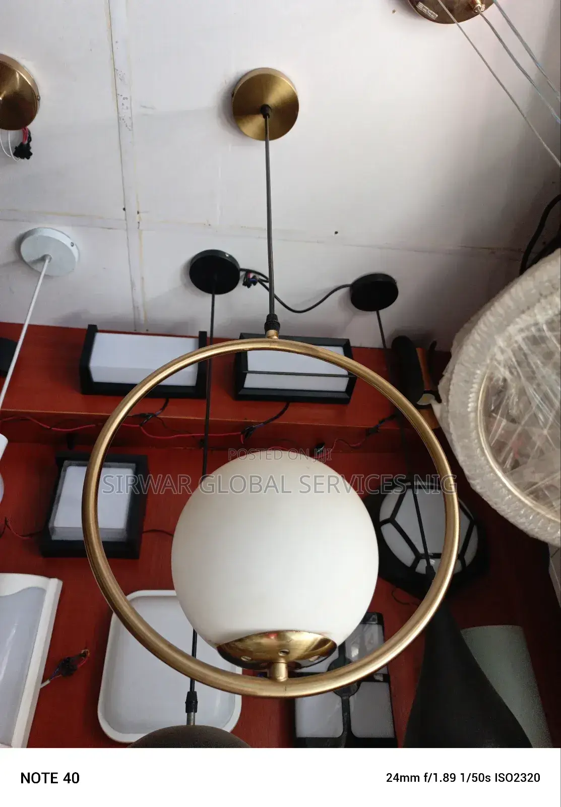 Classic Chandelier Drop Light