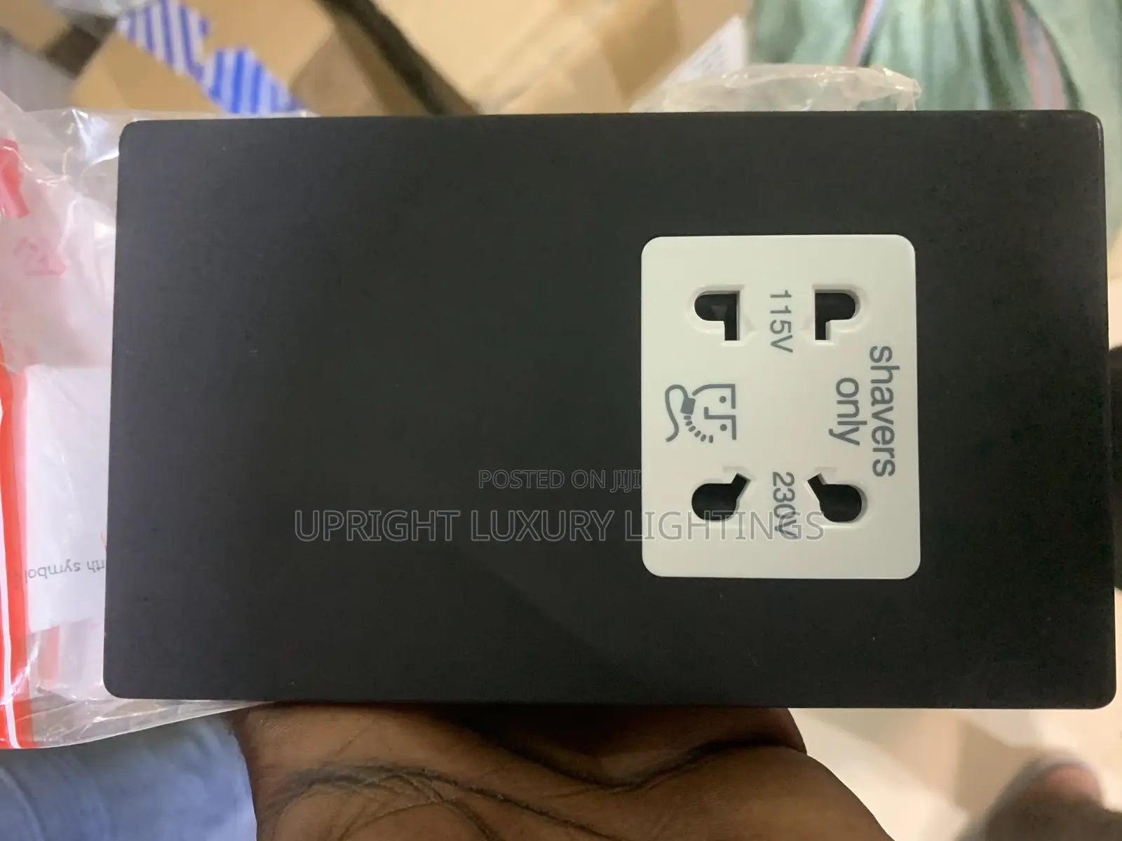 Black Shaver Socket