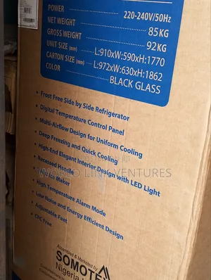 Bruhm Side by Side Refrigerator