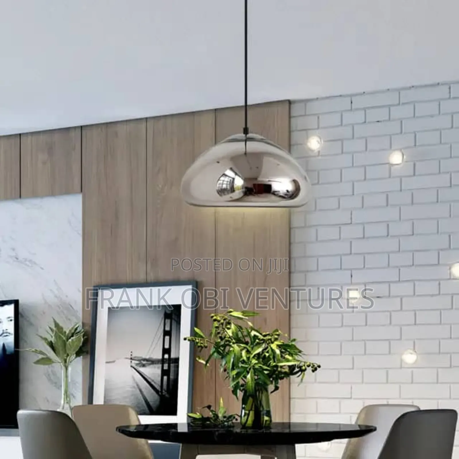 Modern Plate Pendants