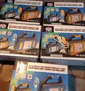 Solar Touch Light With Power Bank
