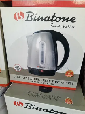 Binatone Electric Kettle Stainless CEJ-1725SS