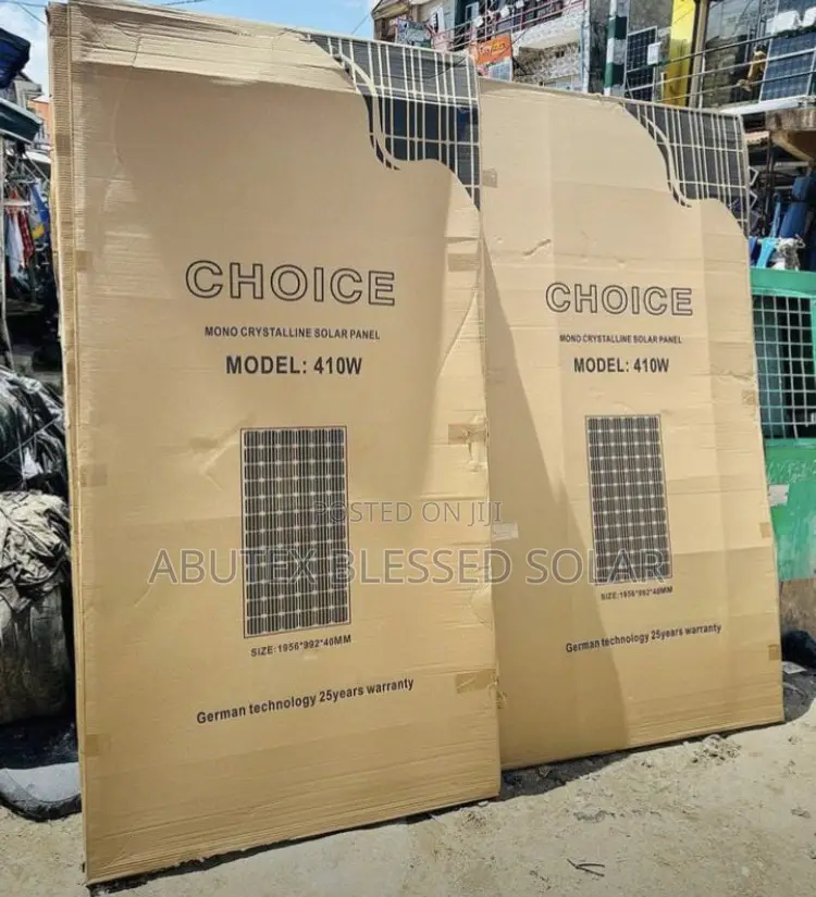 410w Crystalline Mono Choice Solar Panel