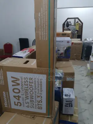 Movie Sound System Hisense 540w Soundbar Subwoofers