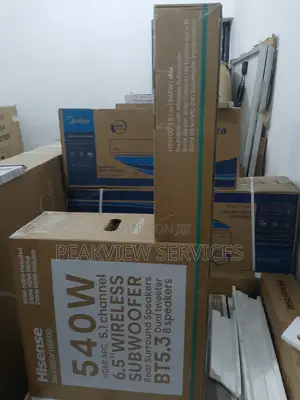 Compact Soundbar for Small Spaces 540w Hisense Loudspeakers