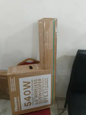 Budget-Friendly Hisense 540w Soundbar Loudspeaker Subwoofers