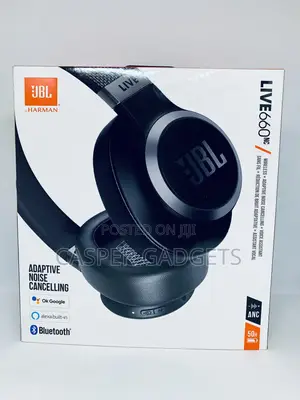 JBL Live 660 Noise Cancelling Black