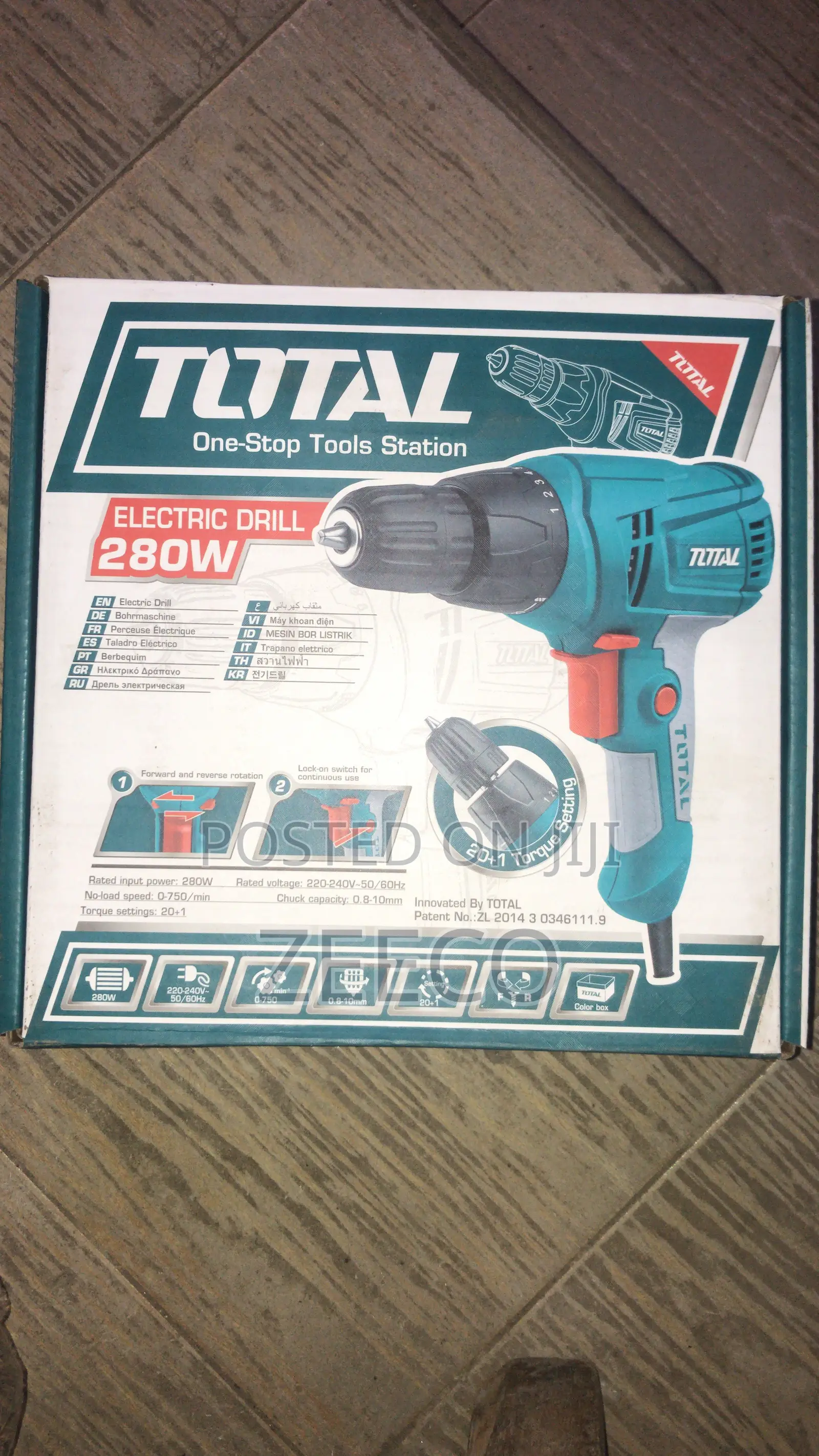 Electrical Keyless Drill Machine 10mm