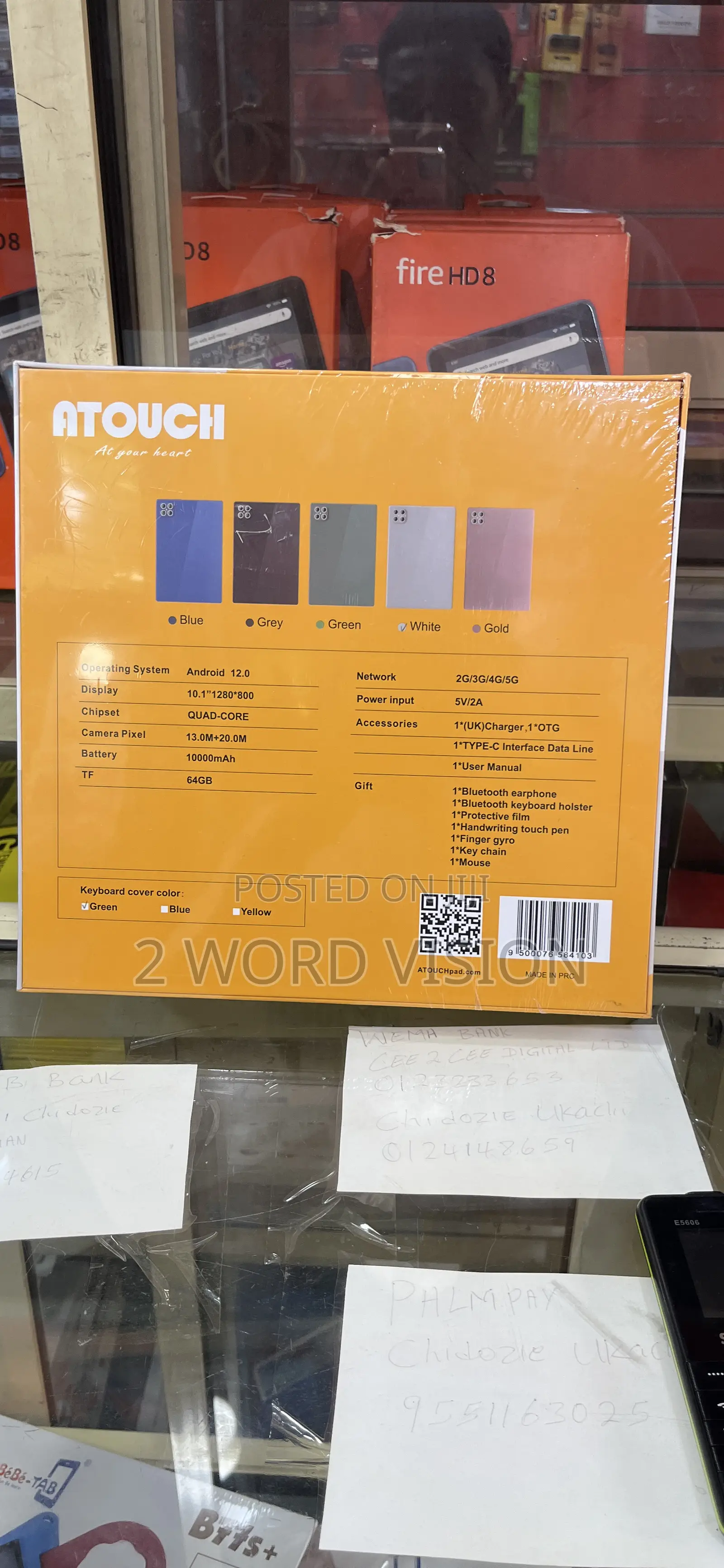 New Atouch X19 Ultra 512 GB White
