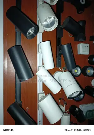 3in1 Track Light Available in Black