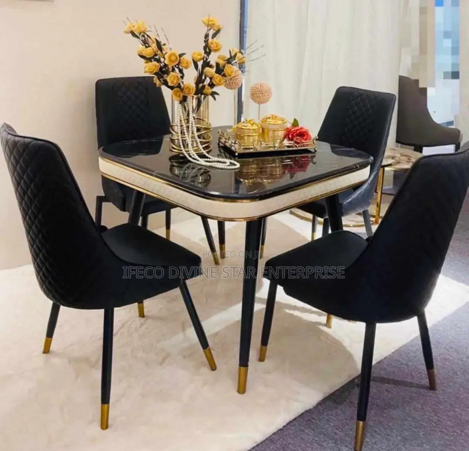 Dining Table 4 Chairs