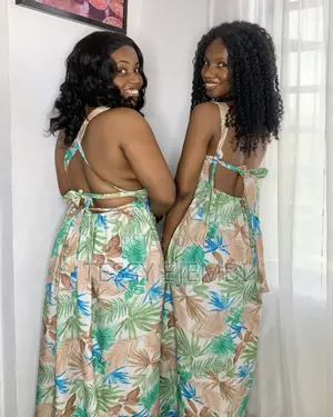 Beachwear/ Long Flowery Dress