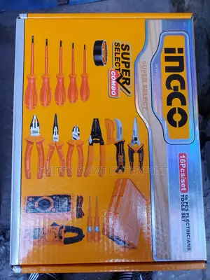 Set of Electrical Tools Box