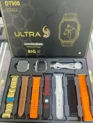 Ultra 9 Series DT900 Smart Watch 49mm 7 Multi Strap.