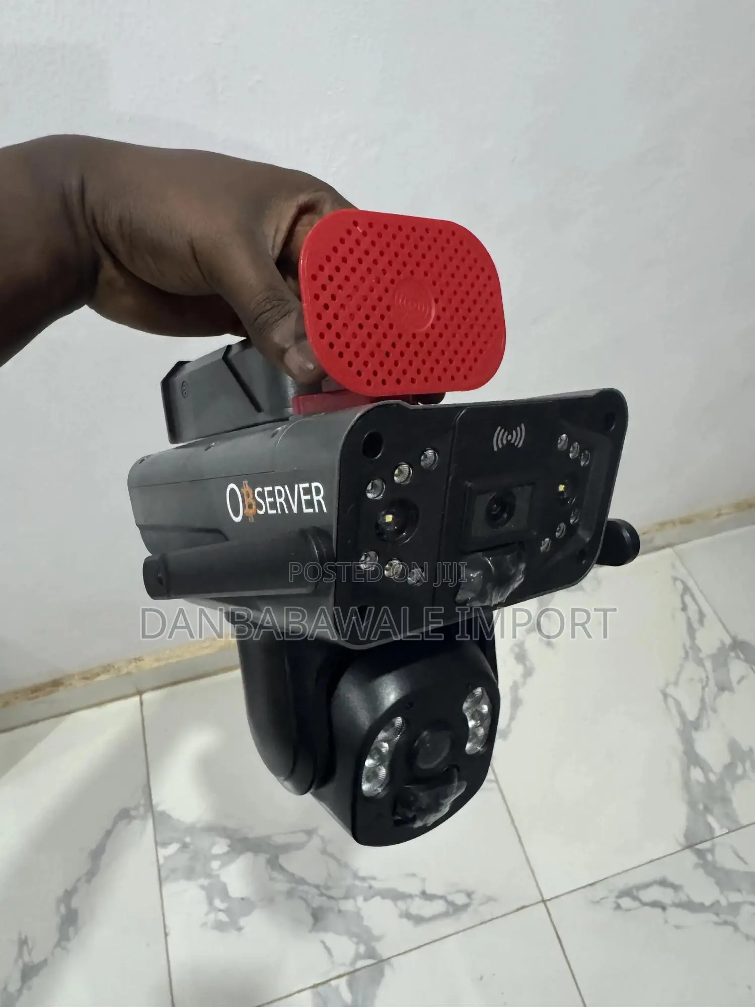 Observer Triple Lens Dual Lens Solar Cctv Camera.