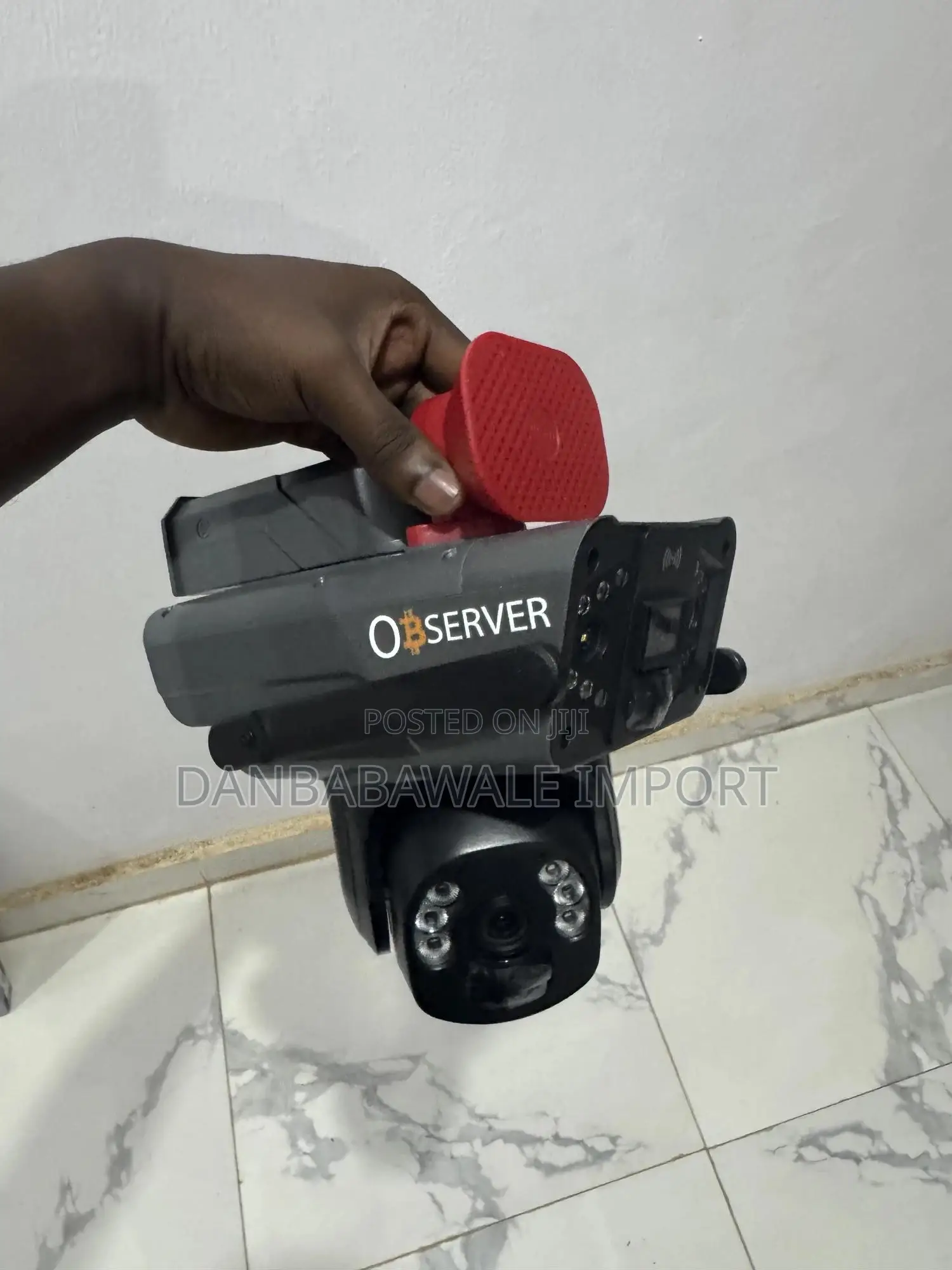 Observer Triple Lens Dual Lens Solar Cctv Camera.