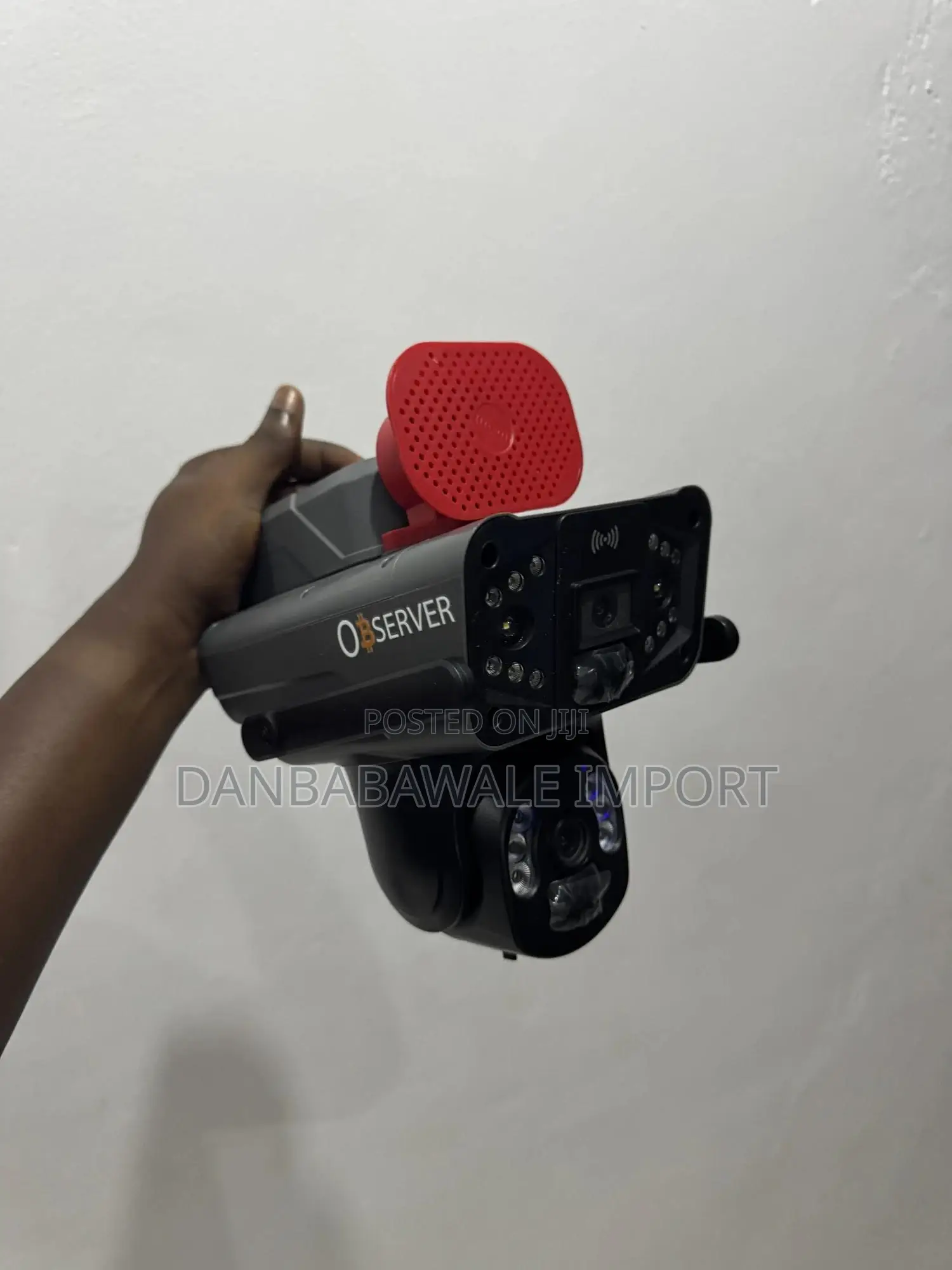 Observer Triple Lens Dual Lens Solar Cctv Camera.