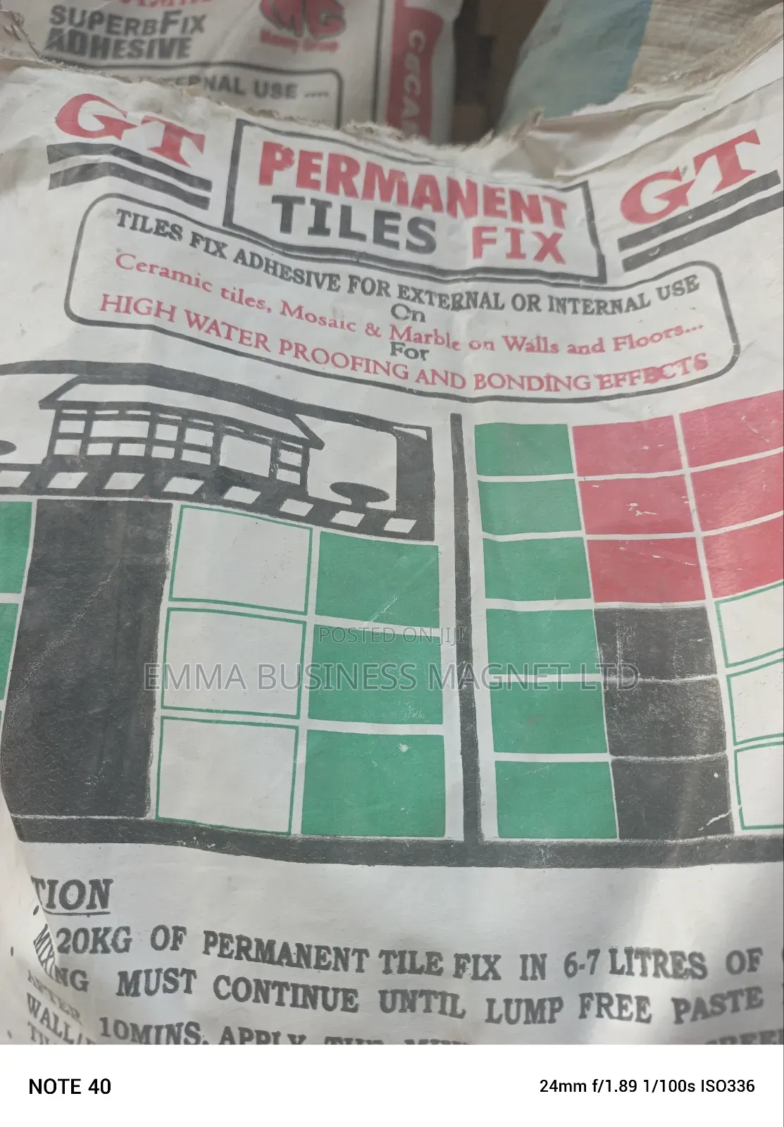 High Quality Permanent Tiles Fix Gum