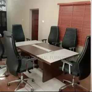 Conference Table by 6 Chairs