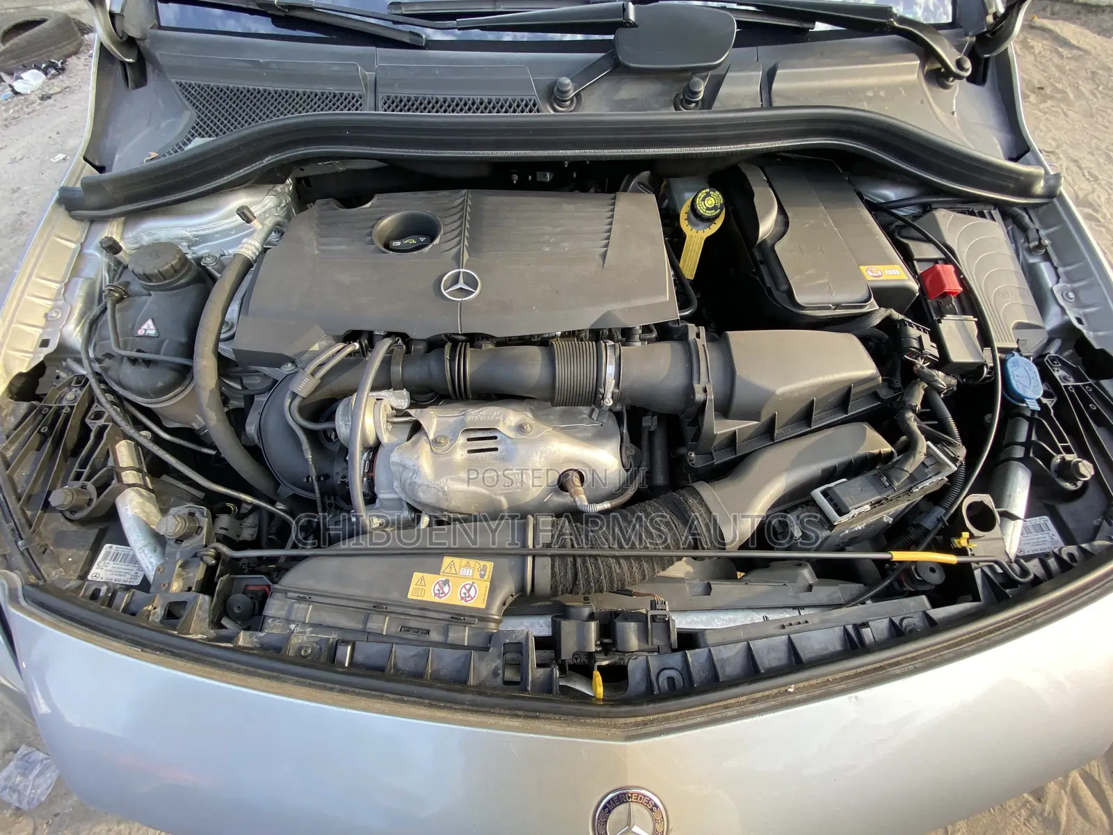 Mercedes-Benz B-Class Base B 250e 2016 Silver