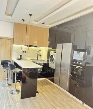 Kitchen Cabinets With HDF Glossy