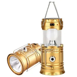 Solar Rechargeable Camping Light and Fan