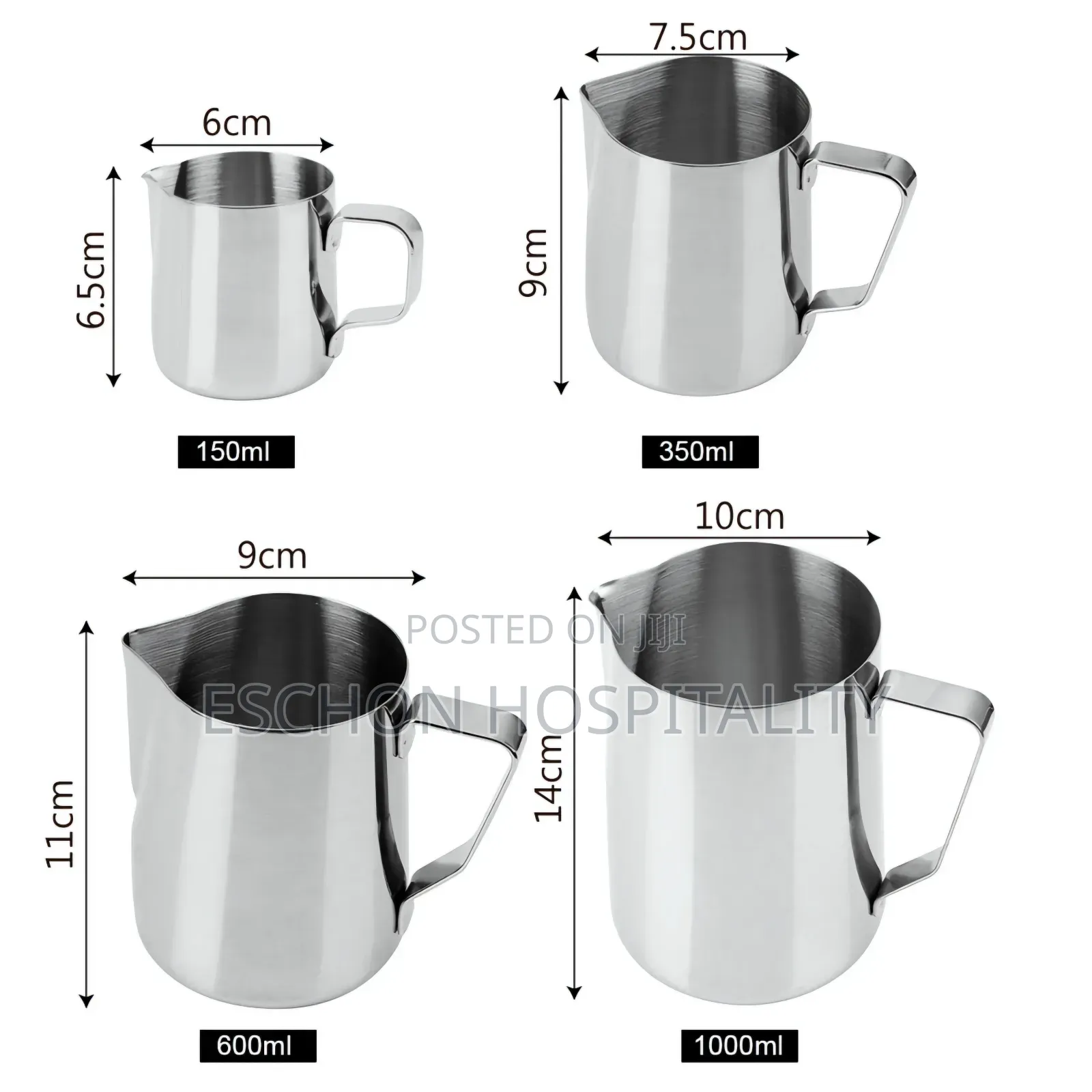 Coffee Pitcher; Milk Frosting Measuring Cup