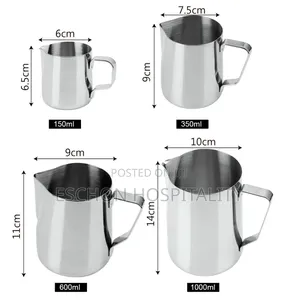 Coffee Pitcher; Milk Frosting Measuring Cup