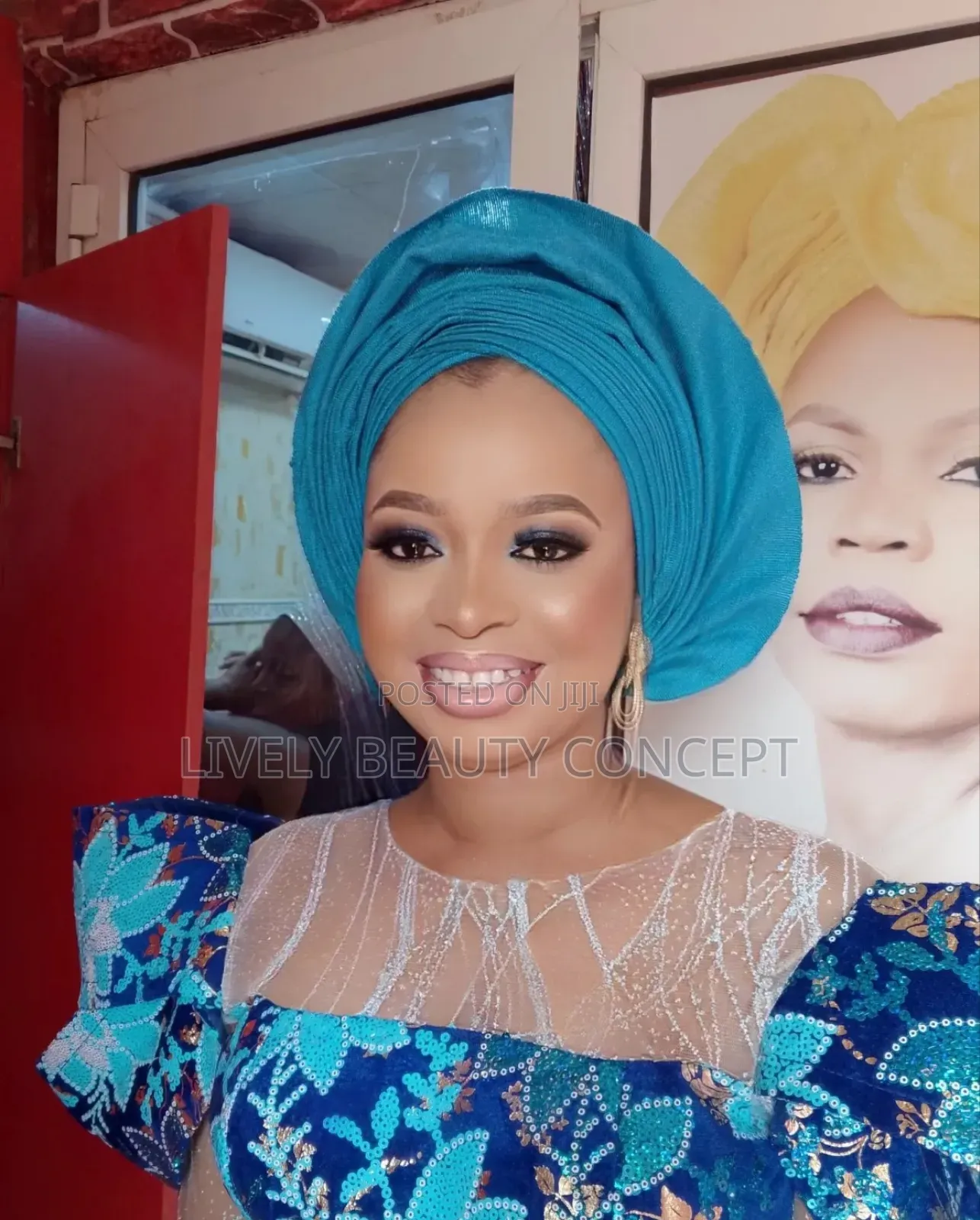 Professional Makeup Artist and Gele.