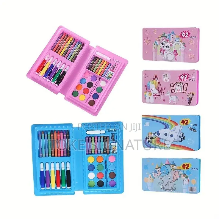 42-Pieces Colorful Art Sets for Children