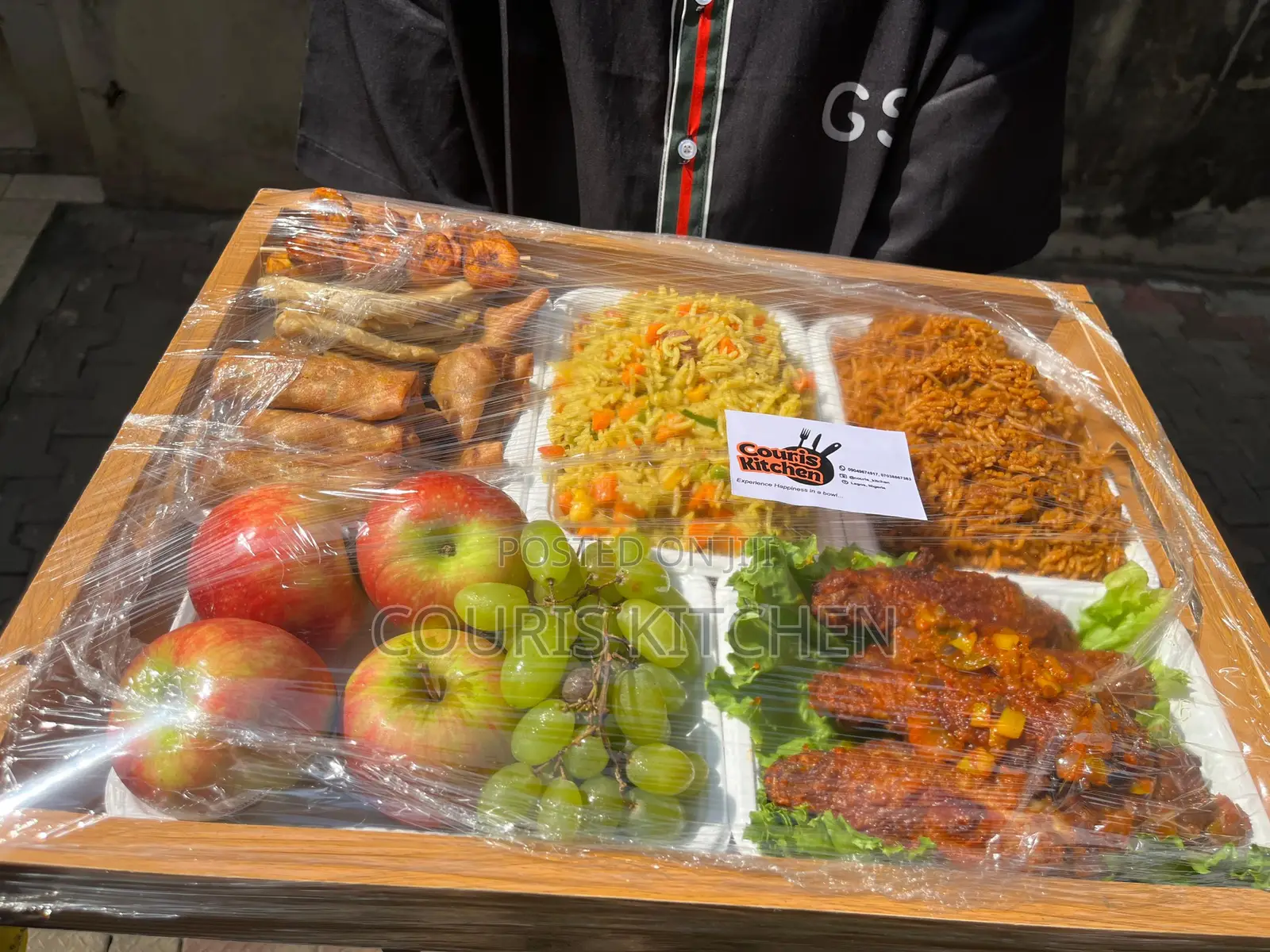Food Tray for a Client